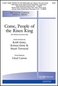 Come, People of the Risen King with Rejoice the Lord Is King SATB choral sheet music cover Thumbnail